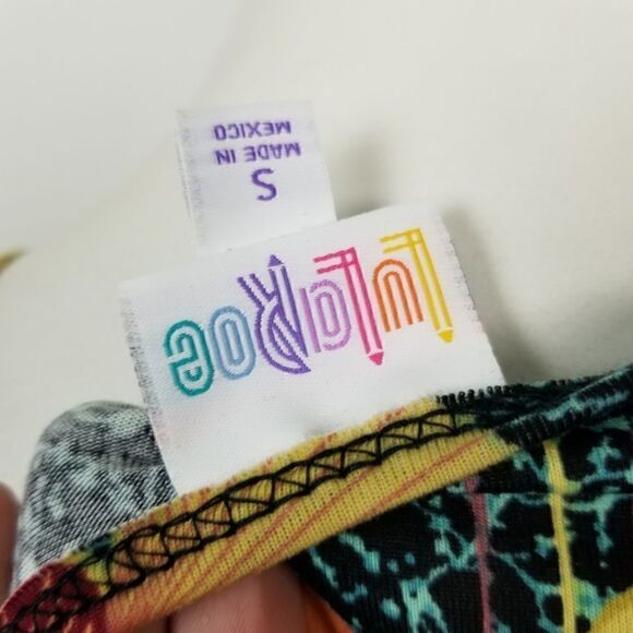 Lularoe Floral Leaf Print Irma Tunic Top New NWT - Picture 5 of 6